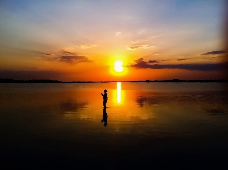 Сакское соленое озеро