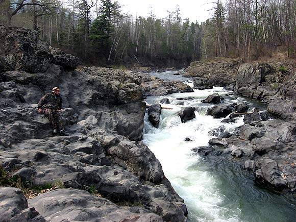 Водопады реки Кема