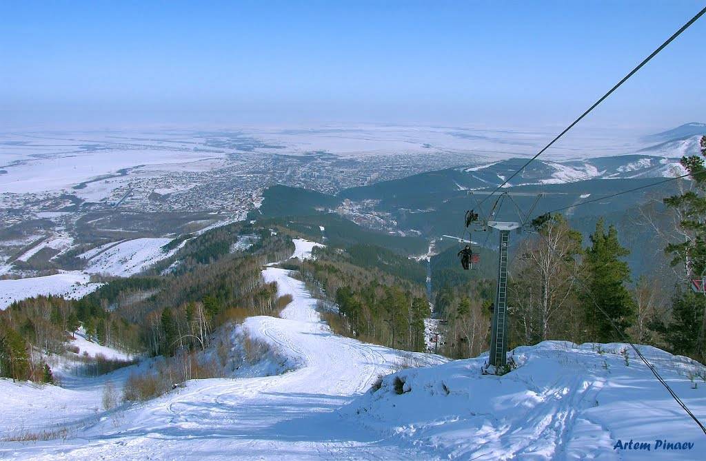 Горнолыжный спуск Белокуриха