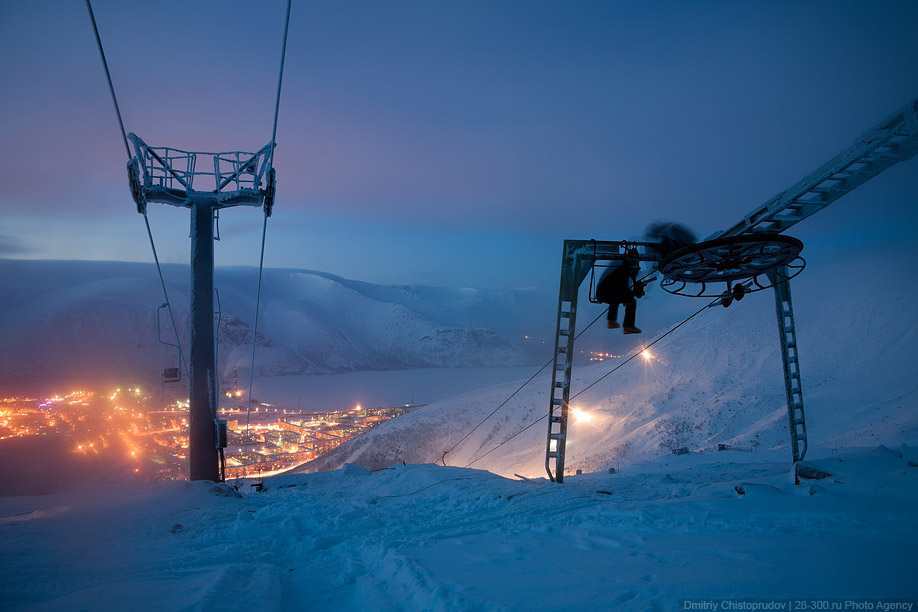 Кировск Хибины горнолыжный