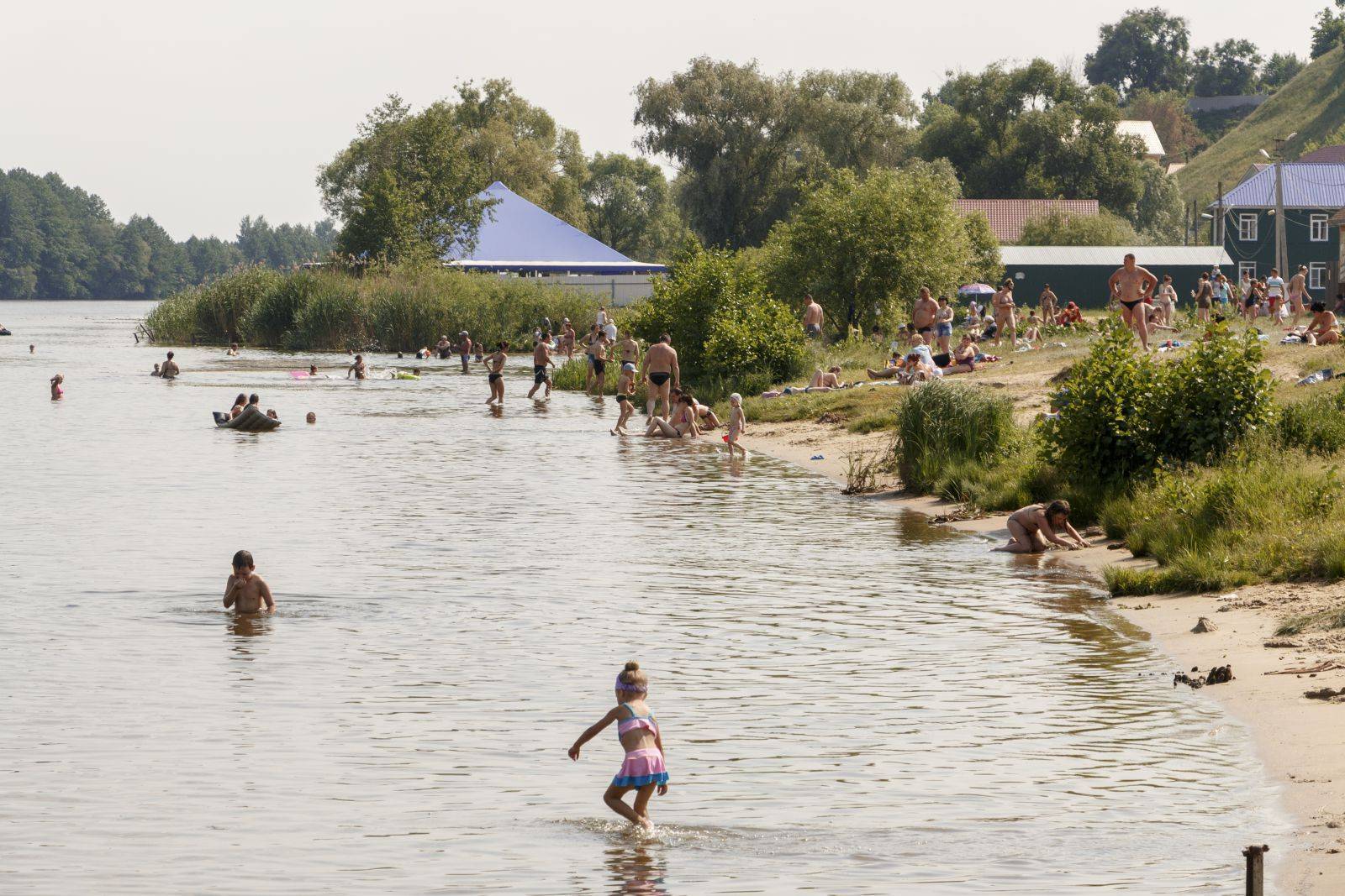 Пляж на Кожевенном кордоне