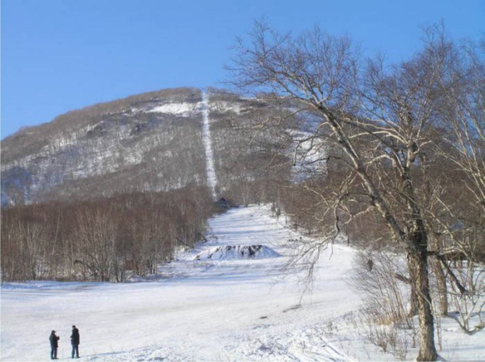 Горнолыжная база гора морозная Камчатка