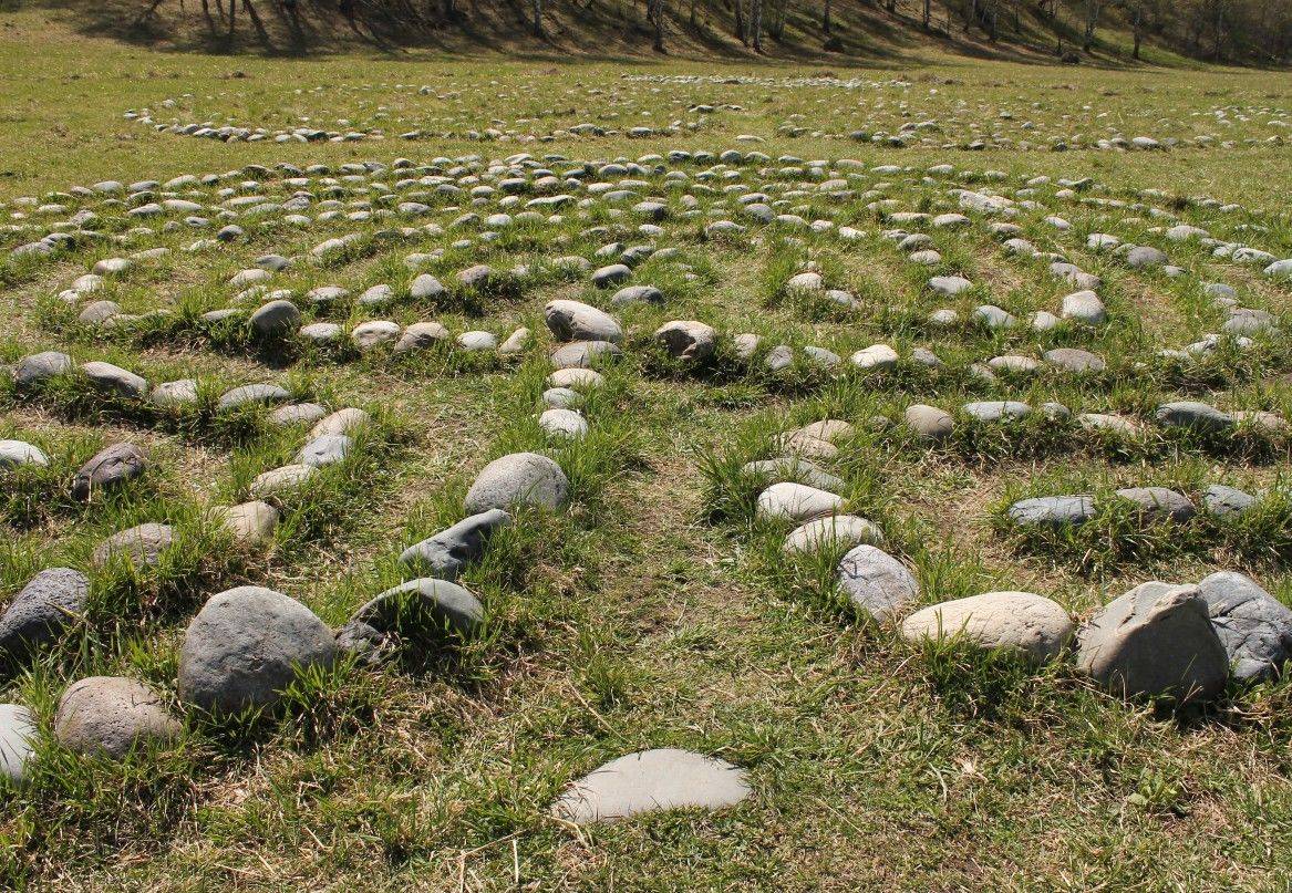 Парк лабиринтов в Горном Алтае