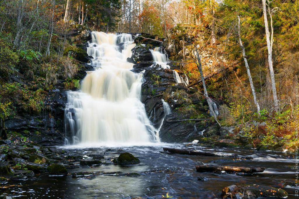 Водопад Юканкоски - Белые мосты