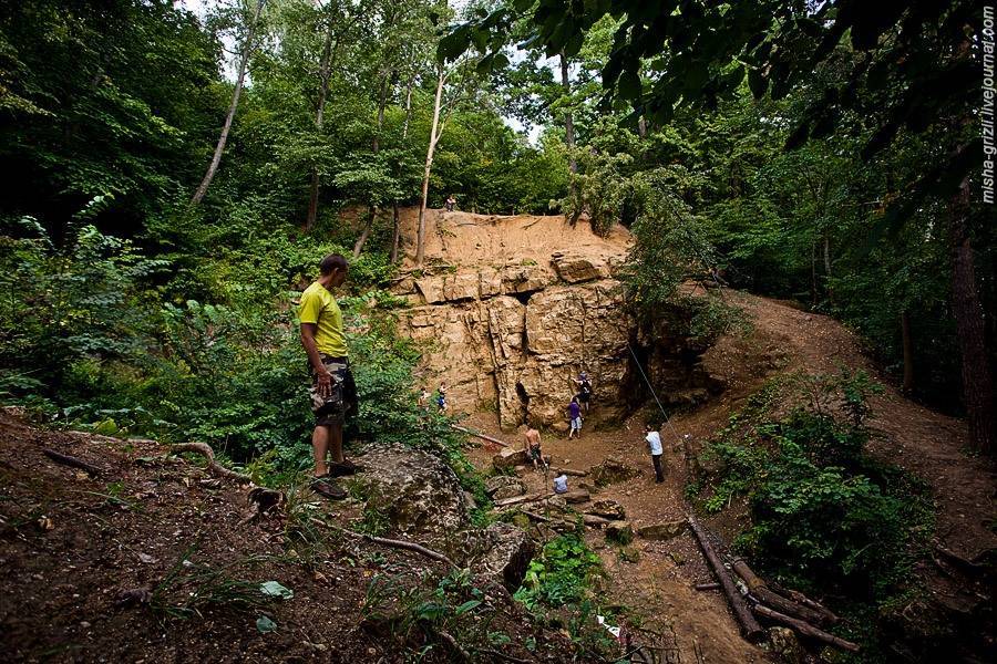 Заброшенные полушкинские каменоломни