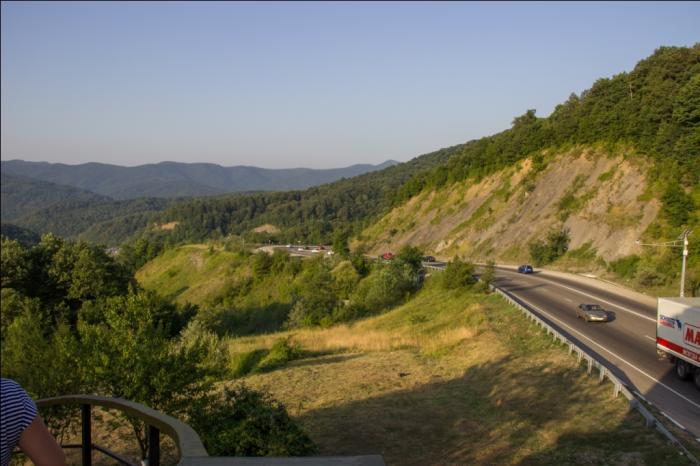 Панорама Хребтовый перевал