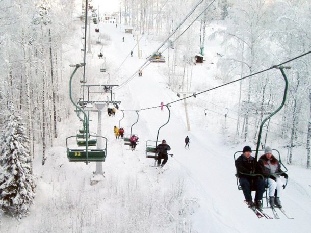 Горнолыжные курорты и базы вблизи Санкт-Петербурга