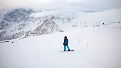Поездка на Эльбрус в начале февраля 2018: впечатление от Северного Кавказа и катания на сноуборде