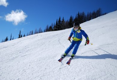 Как научиться кататься на горных лыжах быстро?