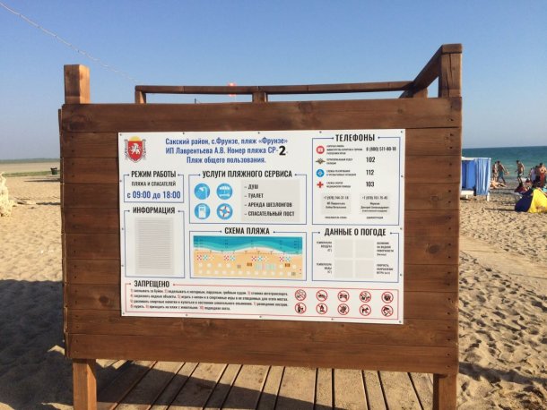 Пляж Фрунзе