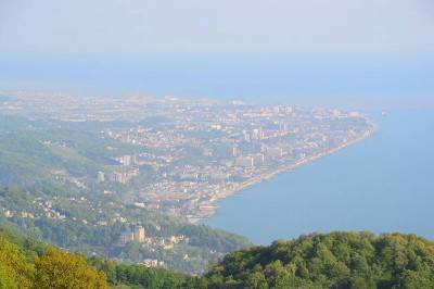 Cмотровая башня на горе Ахун