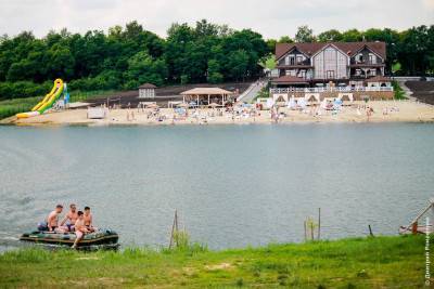 Пляж в Шагаровке