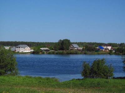 Пляж около Шмагино