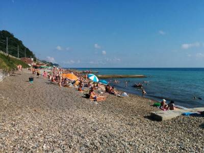 Пляж «Орленок» в Туапсе