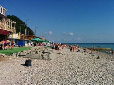 Пляж «Орленок» в Туапсе