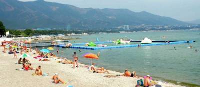 Пляж санатория «Голубая волна»