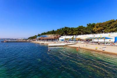 Пляж санатория «Красная Талка»