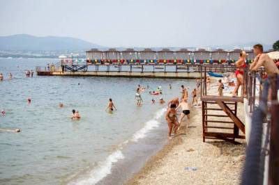 Пляж санатория «Красная Талка»