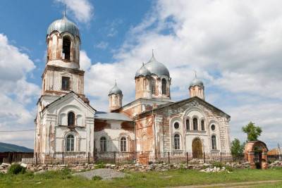 Свято-Вознесенский храм в селе Вознесенка