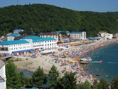 Центральный городской пляж Туапсе