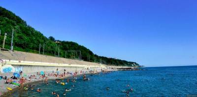 Центральный городской пляж Туапсе