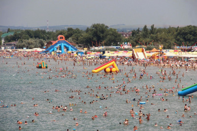 Центральный пляж Анапы