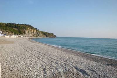 Центральный пляж Ольгинки