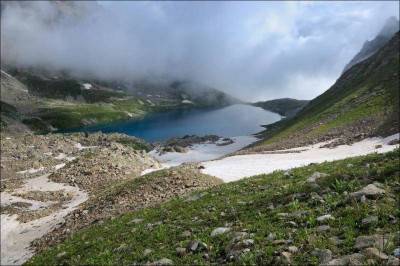 Минеральные источники в селе Ахты