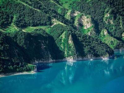 Озеро Кезеной-Ам (Эйзенам, Голубое)