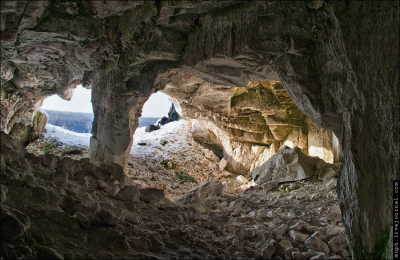 Пещеры у села Костенки