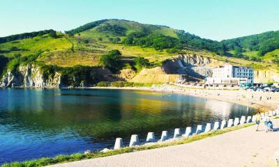 Пляж Рица в Находке