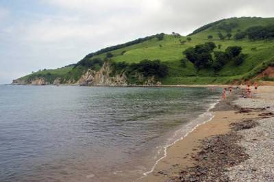 Пляж Рица в Находке