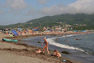 Пляж Золотари в Находке