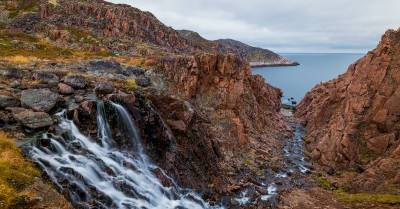 Водопад Малого Батарейского озера