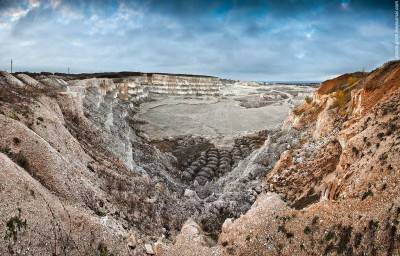 Заброшенный меловой карьер