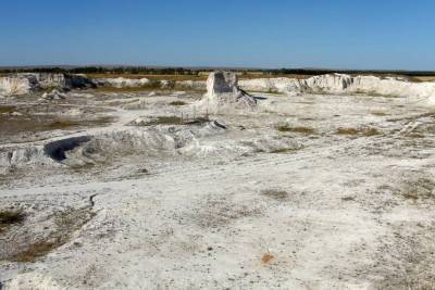 Заброшенный меловой карьер