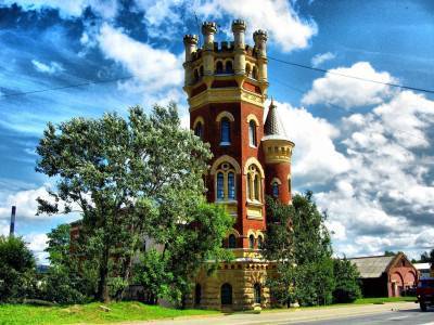 Водонапорная (Пристрельная) башня Обуховского завода