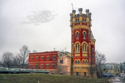 Водонапорная (Пристрельная) башня Обуховского завода