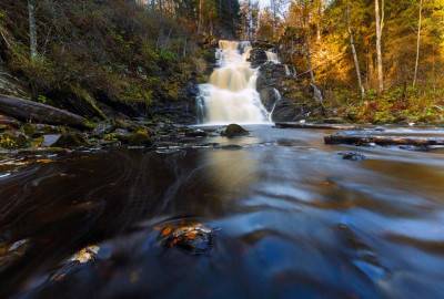Водопад Юканкоски - Белые мосты