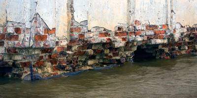 Затопленная церковь Рождества Христова в Крохино