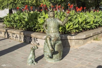 Памятник «Бравый солдат Швейк»