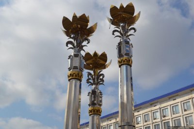 Фонтан три лотоса