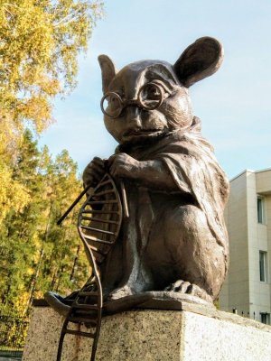 Памятник лабораторной мыши