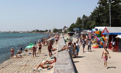 Набережная им. Терешковой в Евпатории